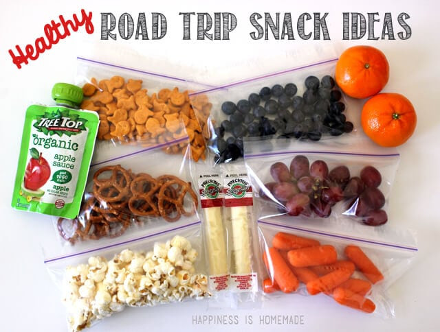 Healthy Road Trip Snacks
 15 Road Trip Essentials Printable Happiness is Homemade