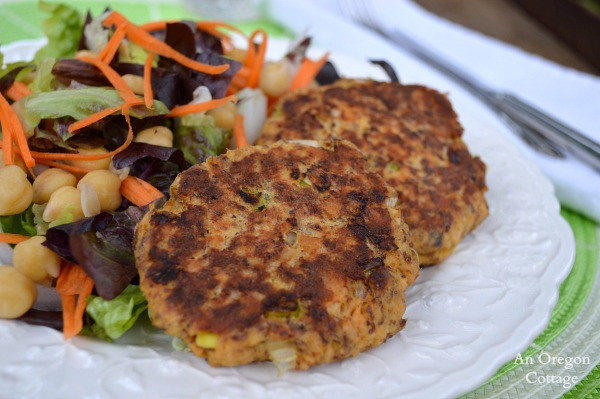 Healthy Salmon Patties
 Salmon Patties with Flax Gluten Free