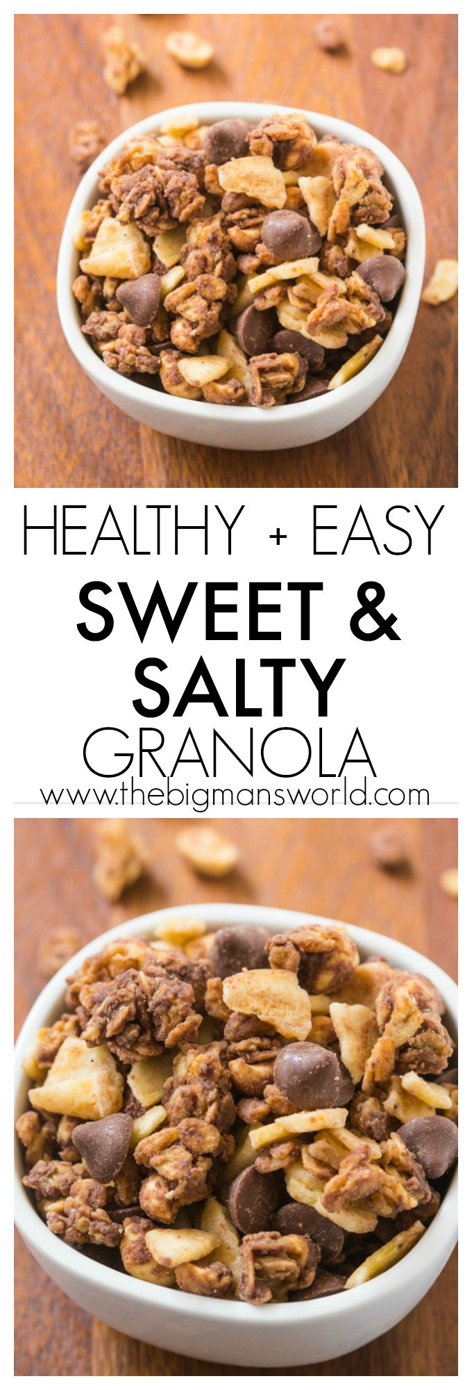 Healthy Salty Snacks
 Easy Sweet and Salty Granola Recipe