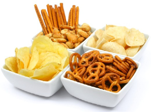 Healthy Salty Snacks
 Too much Salt in your Teens = High Blood Pressure as an Adult