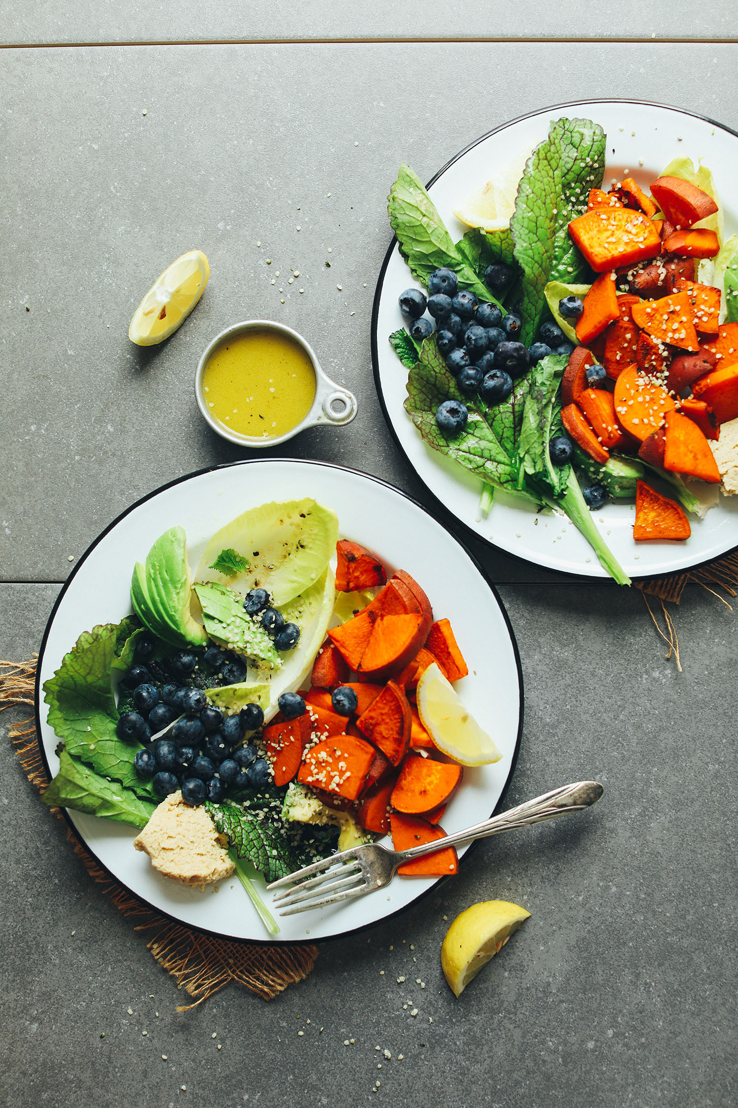 Healthy Savory Breakfast
 Blueberry Sweet Potato Breakfast Salad