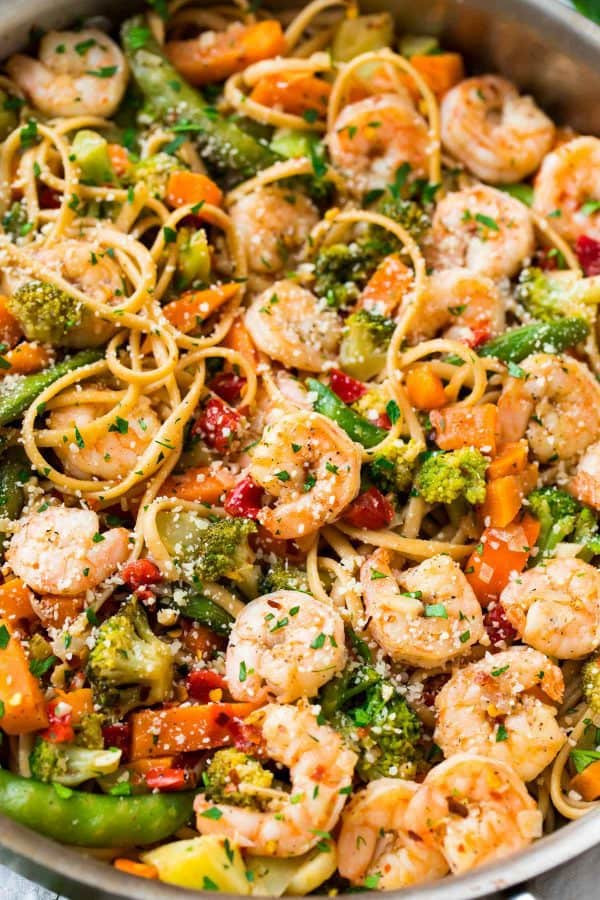 Healthy Shrimp Pasta Recipes
 Garlic Shrimp Pasta