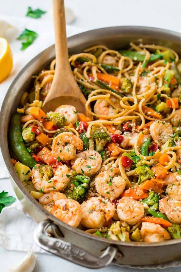 Healthy Shrimp Pasta Recipes
 Garlic Shrimp Pasta