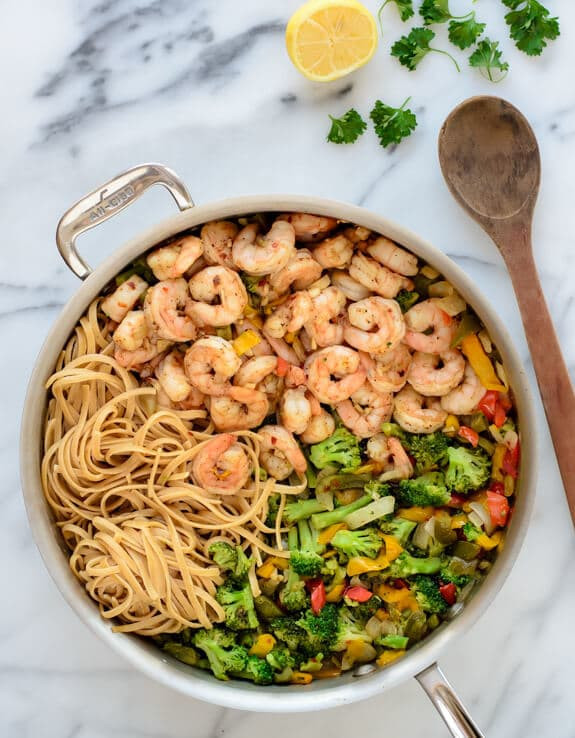 Healthy Shrimp Pasta Recipes
 Healthy Garlic Shrimp Pasta