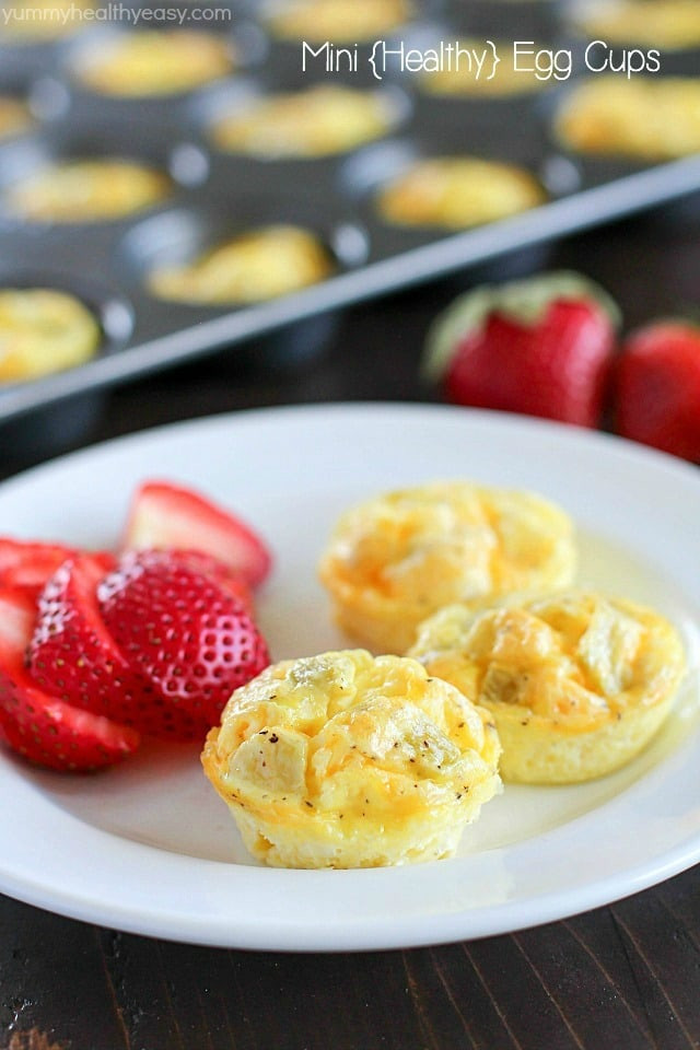 Healthy Simple Breakfast
 Mini Egg Cups A Healthy Make Ahead Breakfast Yummy