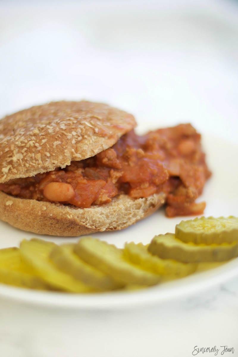 Healthy Sloppy Joes
 Healthier Turkey Sloppy Joes Sincerely Jean