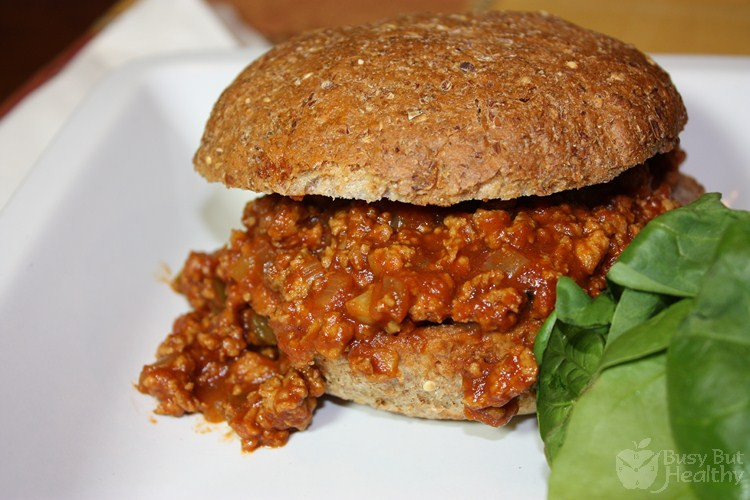 Healthy Sloppy Joes
 Turkey Sloppy Joes Busy But Healthy