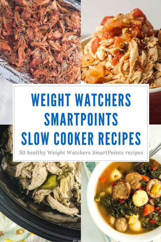 Healthy Slow Cooker Recipes For Weight Loss
 Fifty Weight Watchers SmartPoints Slow Cooker Recipes