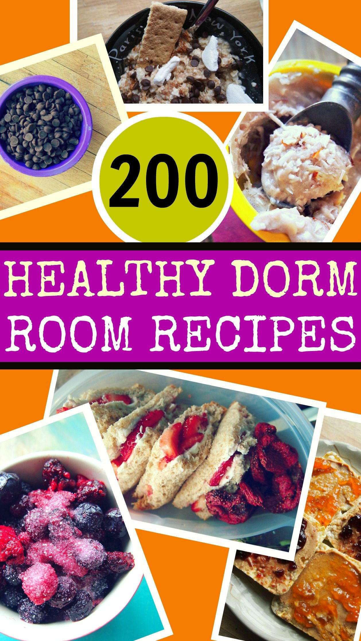 Healthy Snacks For College Students
 200 Healthy Dorm Room Recipes by Taralynn McNitt I don t