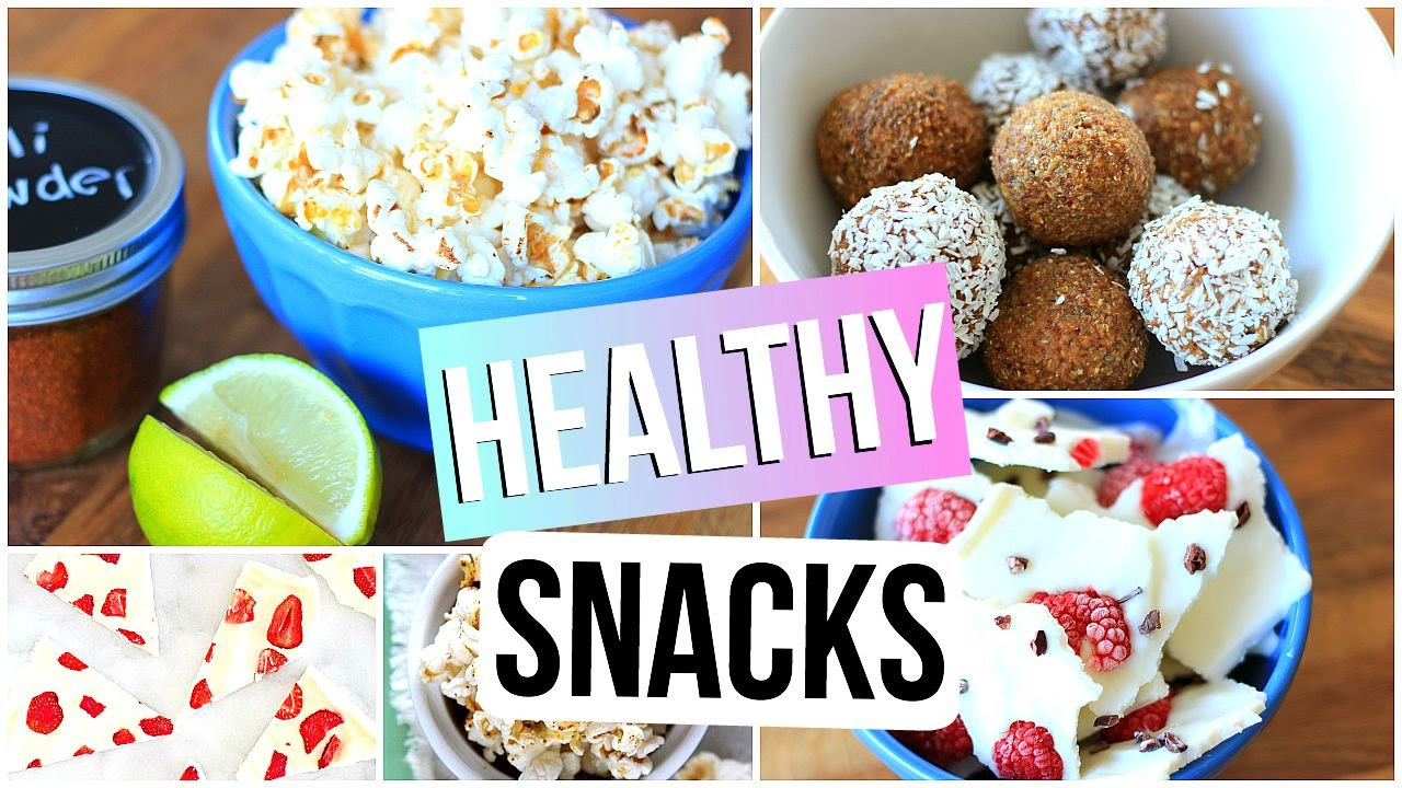 Healthy Snacks For College
 HEALTHY SNACK IDEAS for School and Studying Easy & Quick