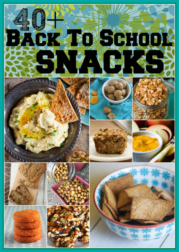 Healthy Snacks For School
 back to school snacks Healthy Seasonal Recipes