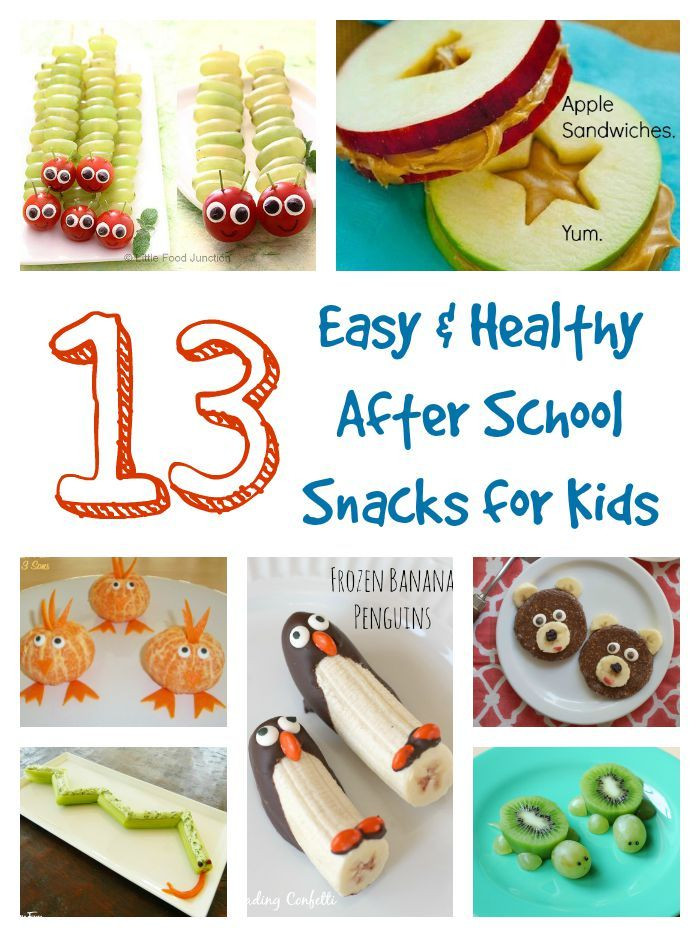 Healthy Snacks For School
 13 Easy & Healthy After School Snacks for Kids