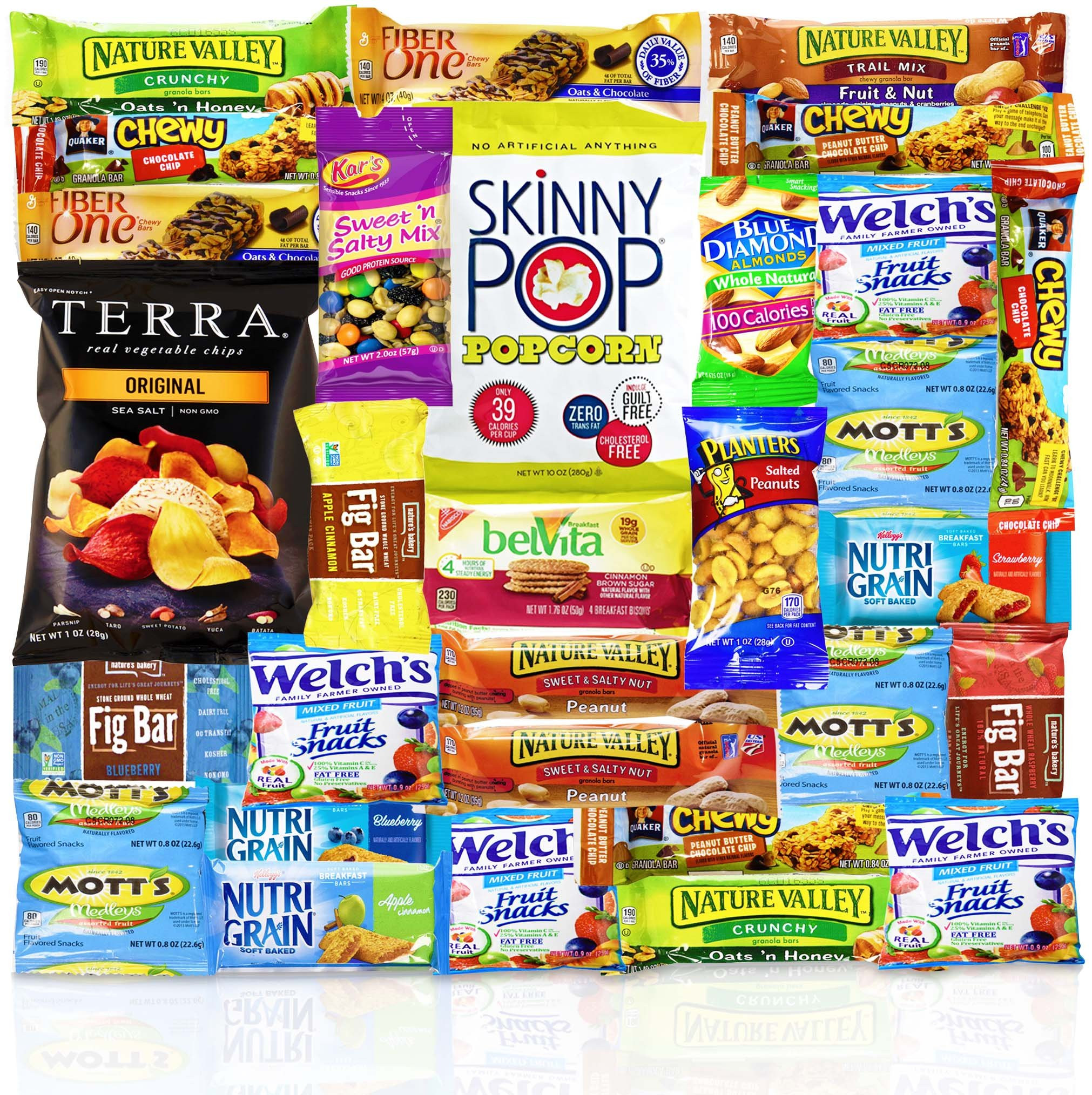 Healthy Snacks To Buy At Walmart
 Blue Ribbon Care Package 45 Count Ultimate Sampler Mixed