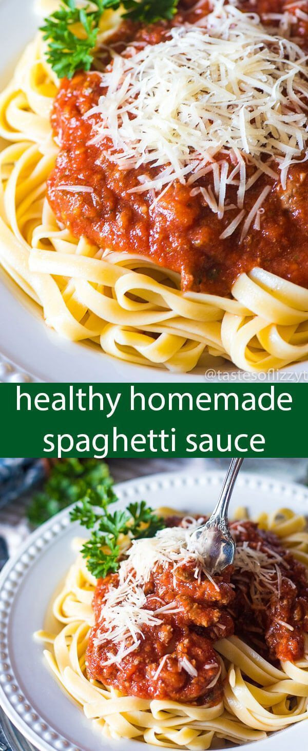 Healthy Spaghetti Sauce
 100 Spaghetti Sauce Recipes on Pinterest