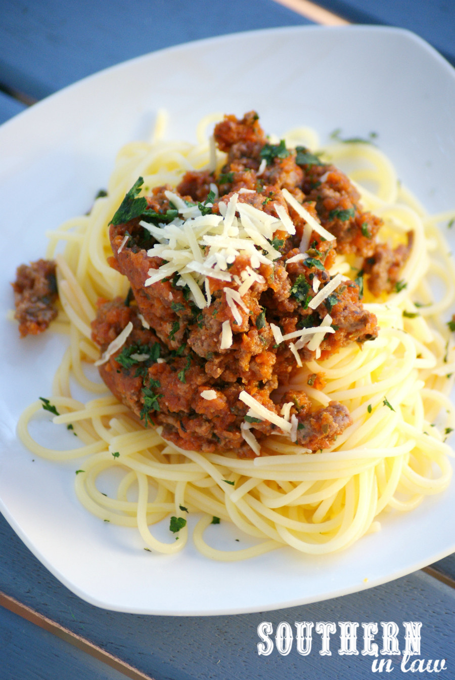 Healthy Spaghetti Sauce
 Southern In Law Recipe Nomato Spaghetti Bolognese