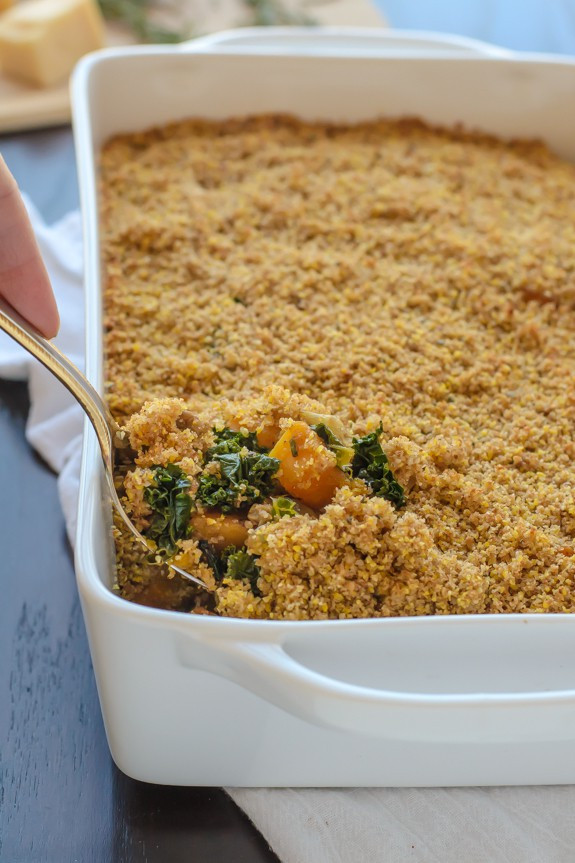 Healthy Squash Casserole
 Butternut Squash Casserole with Sausage and Sage Breadcrumbs