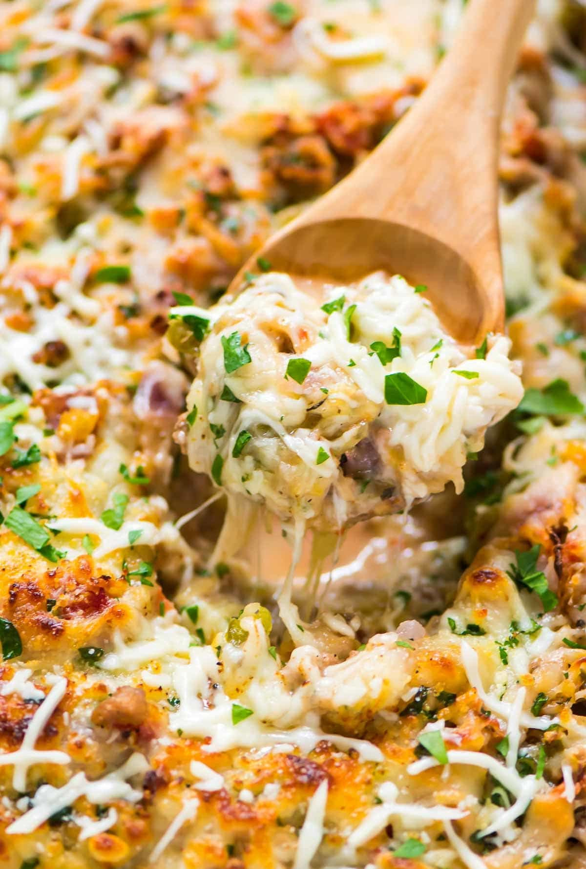 Healthy Squash Casserole
 Spaghetti Squash Casserole