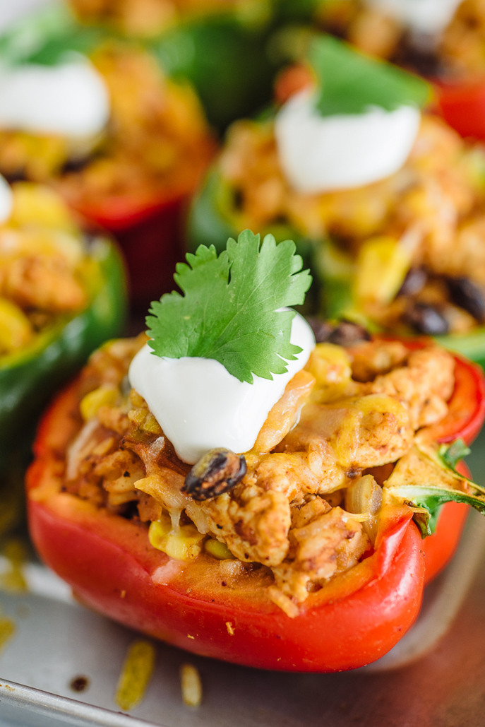 Healthy Stuffed Bell Peppers
 Healthy Southwestern Stuffed Peppers Everyday Good Thinking