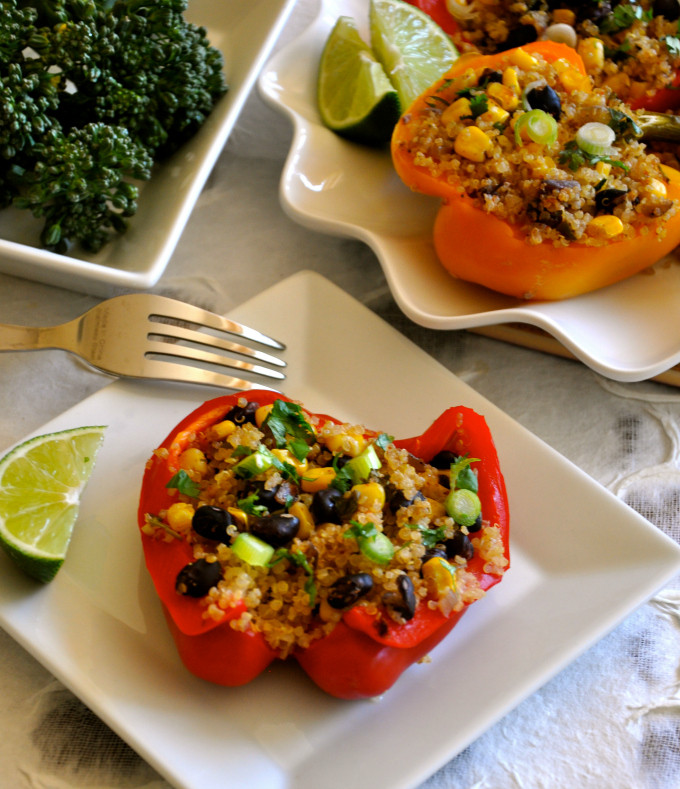 Healthy Stuffed Bell Peppers
 Healthy Recipe Southwestern Stuffed Peppers