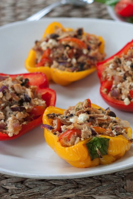 Healthy Stuffed Bell Peppers
 Healthy Tuna Stuffed Bell Peppers Eating Bird Food