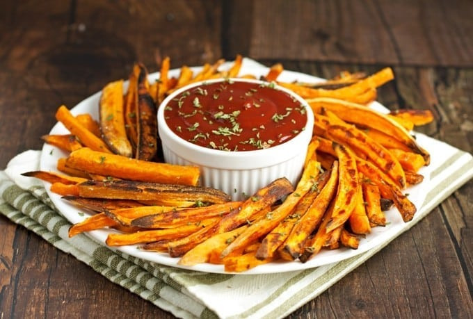 Healthy Sweet Potato Fries
 Healthy Baked Sweet Potato Fries 2teaspoons