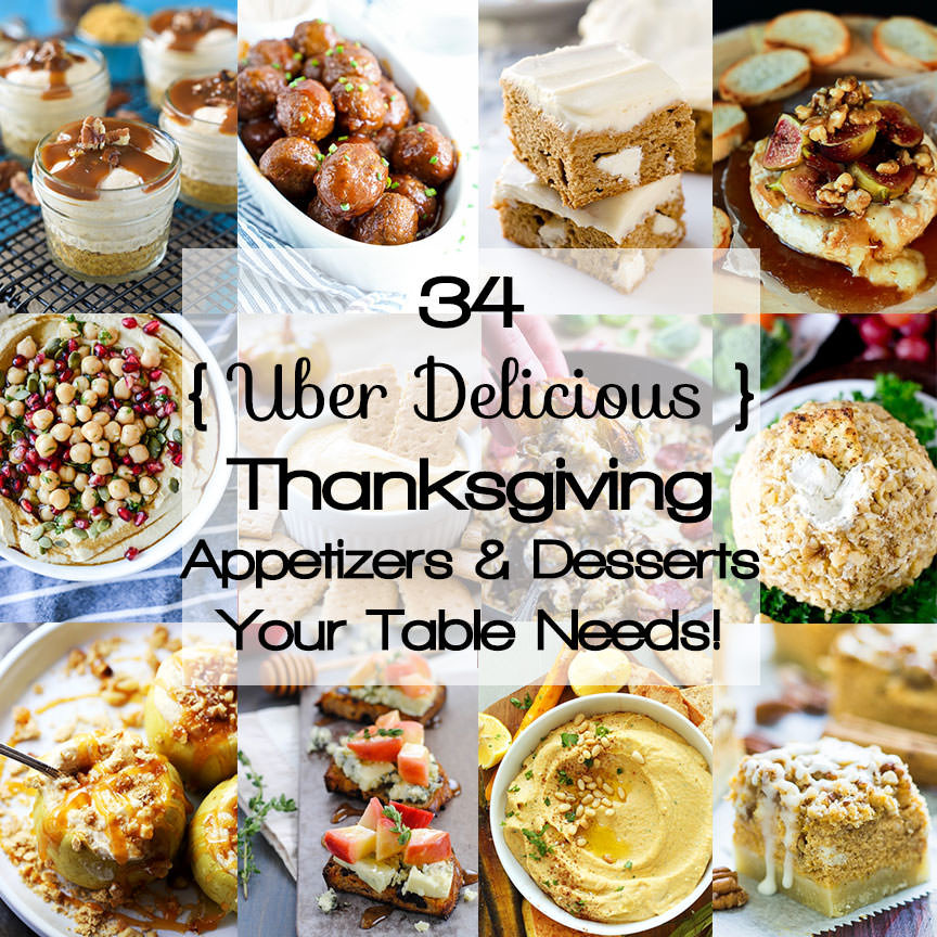 Healthy Thanksgiving Appetizers
 Healthy Thanksgiving Appetizers & Desserts