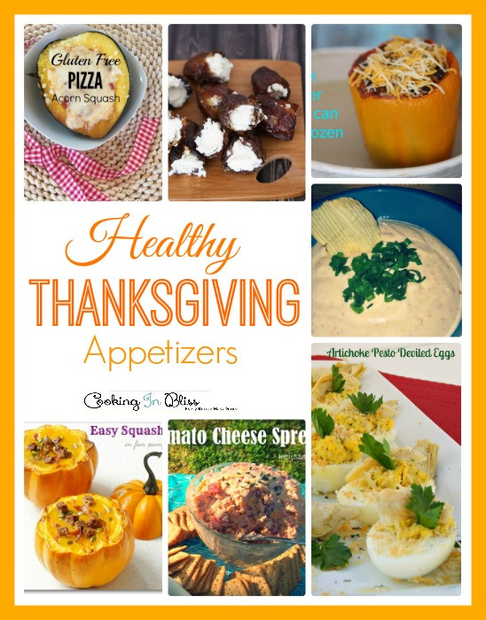 Healthy Thanksgiving Appetizers
 Healthy Thanksgiving Appetizers Cooking in Bliss