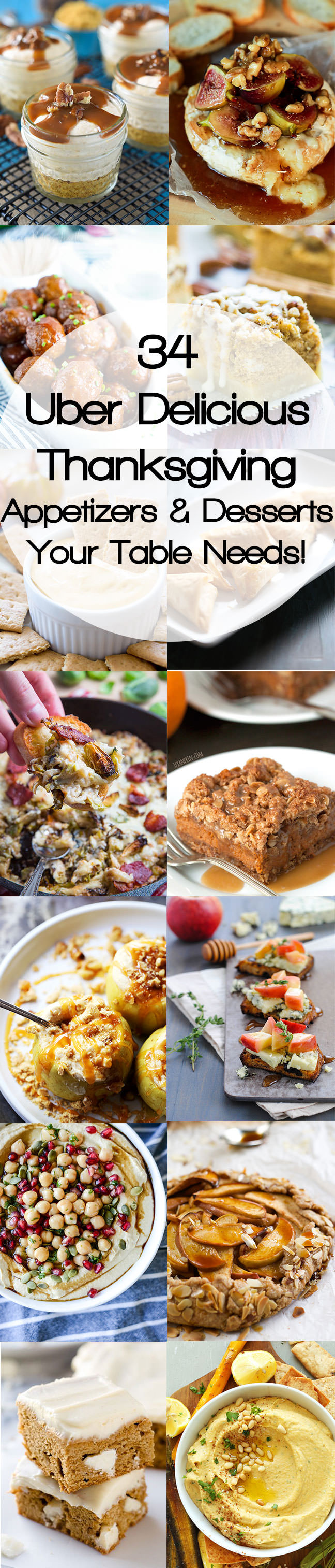 Healthy Thanksgiving Appetizers
 Healthy Thanksgiving Appetizers & Desserts