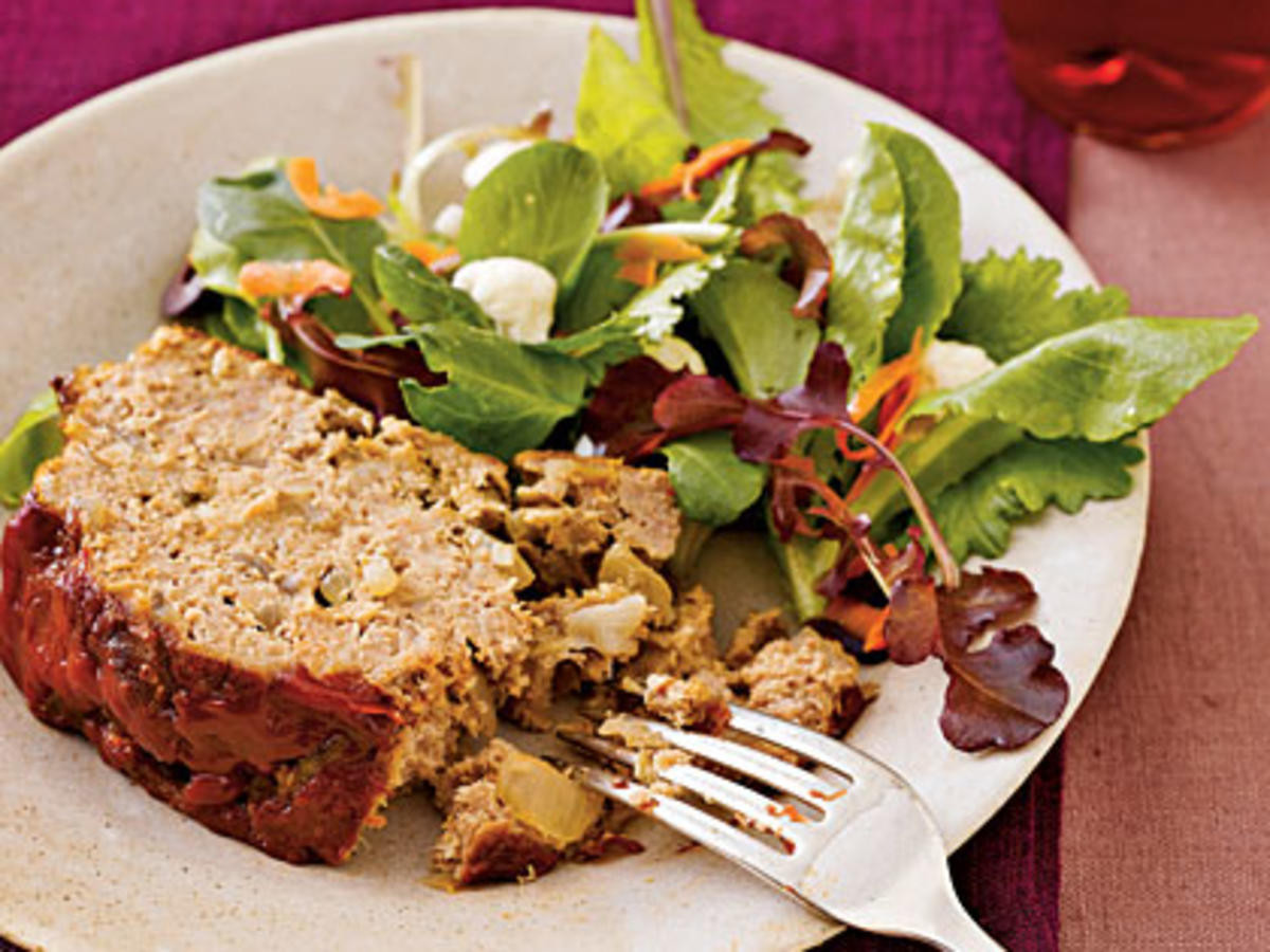 Healthy Turkey Meatloaf
 Turkey Meatloaf Recipe