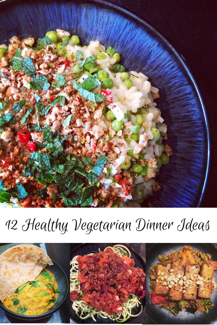 Healthy Vegetarian Dinner Ideas
 12 healthy ve arian dinner ideas PoppyD