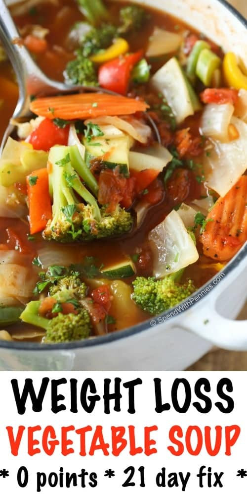Healthy Vegetarian Recipes For Weight Loss
 Weight Loss Ve able Soup w Amazing Flavor Spend
