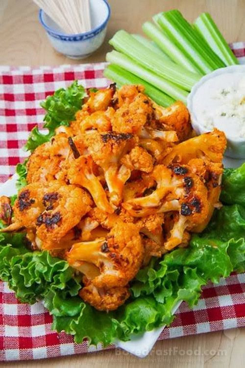 Healthy Vegetarian Recipes For Weight Loss
 Buffalo Roasted Cauliflower – Healthy Tip For Ve arian