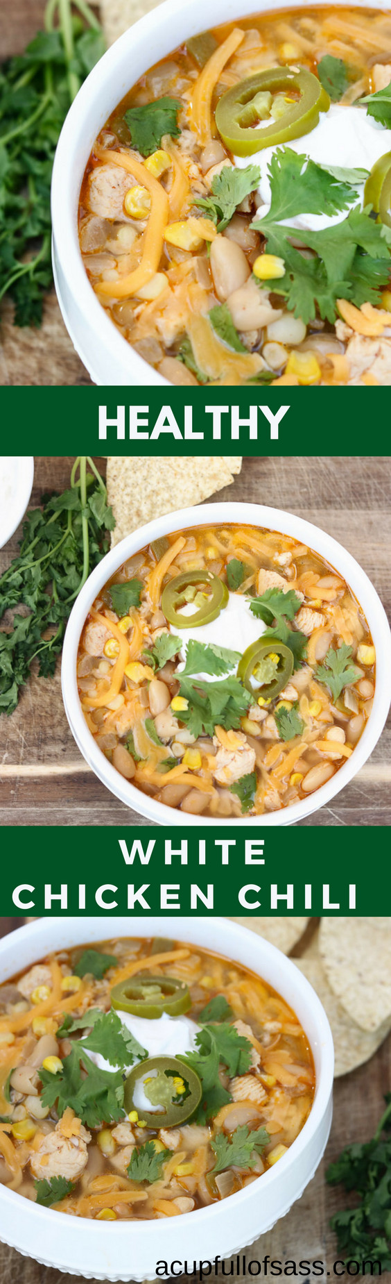 Healthy White Chicken Chili
 Healthy White Chicken Chili in Pressure Cooker A Cup