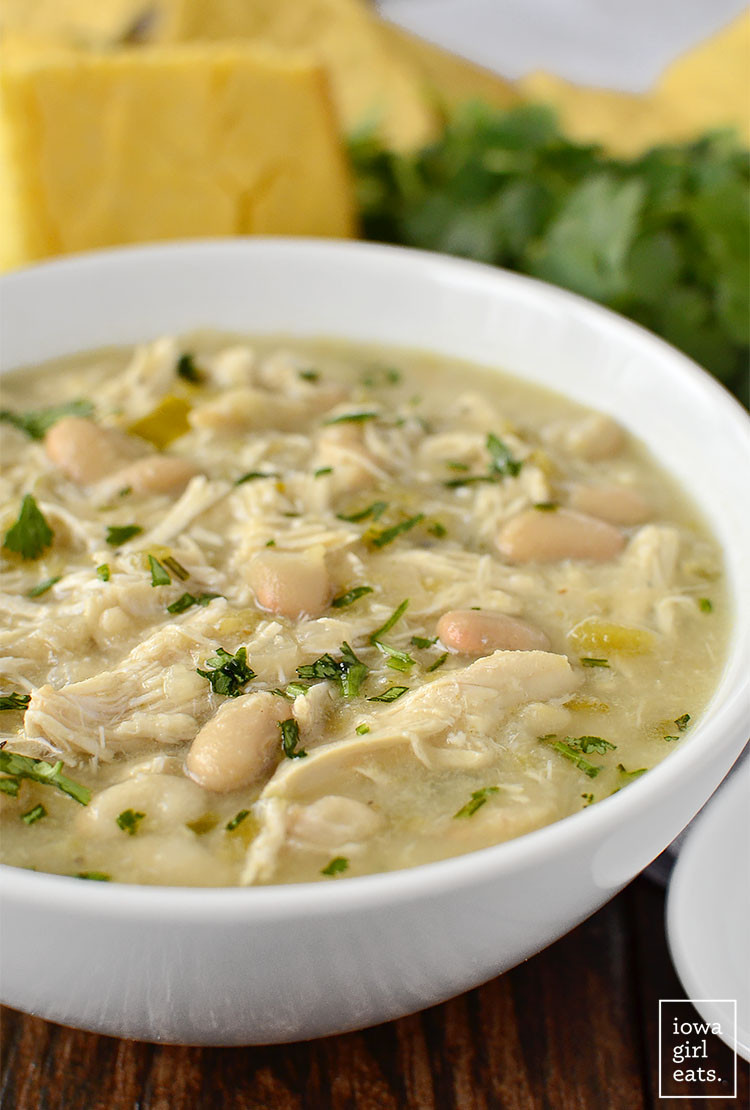 Healthy White Chicken Chili
 Crock Pot White Chicken Chili Healthy Crock Pot Recipe