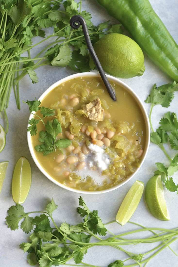 Healthy White Chicken Chili
 Healthy White Chicken Chili GF Low Cal Skinny