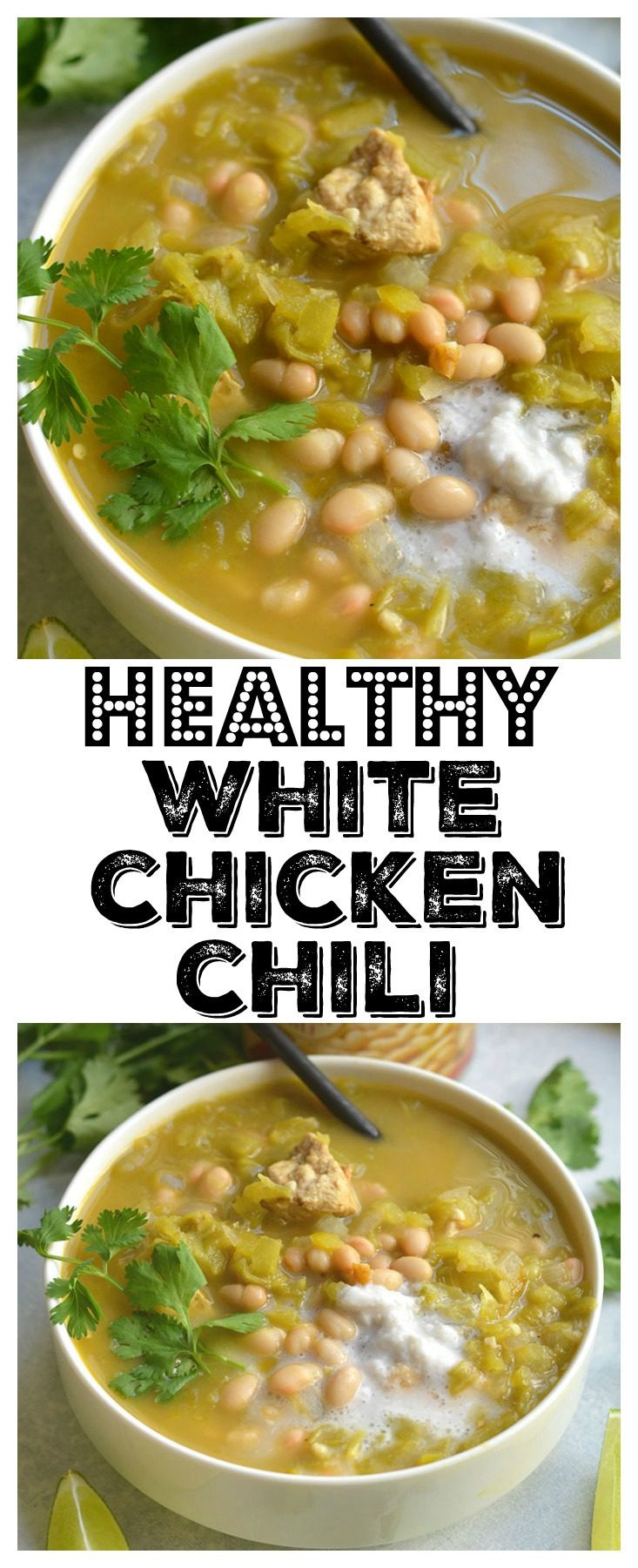 Healthy White Chicken Chili
 Healthy White Chicken Chili GF Low Cal Skinny