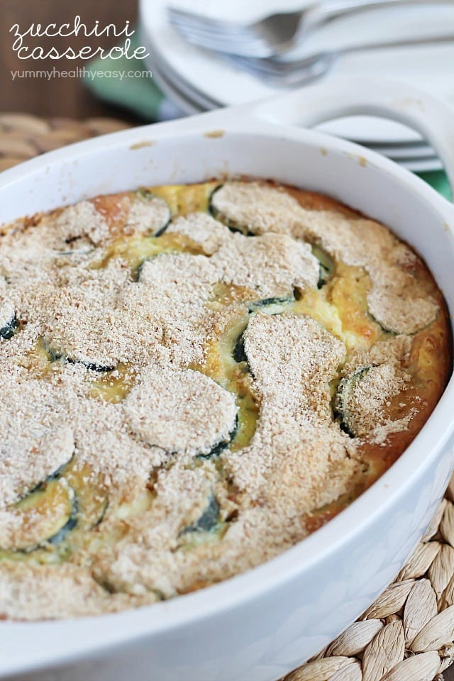 Healthy Zucchini Casserole
 Zucchini Casserole Yummy Healthy Easy