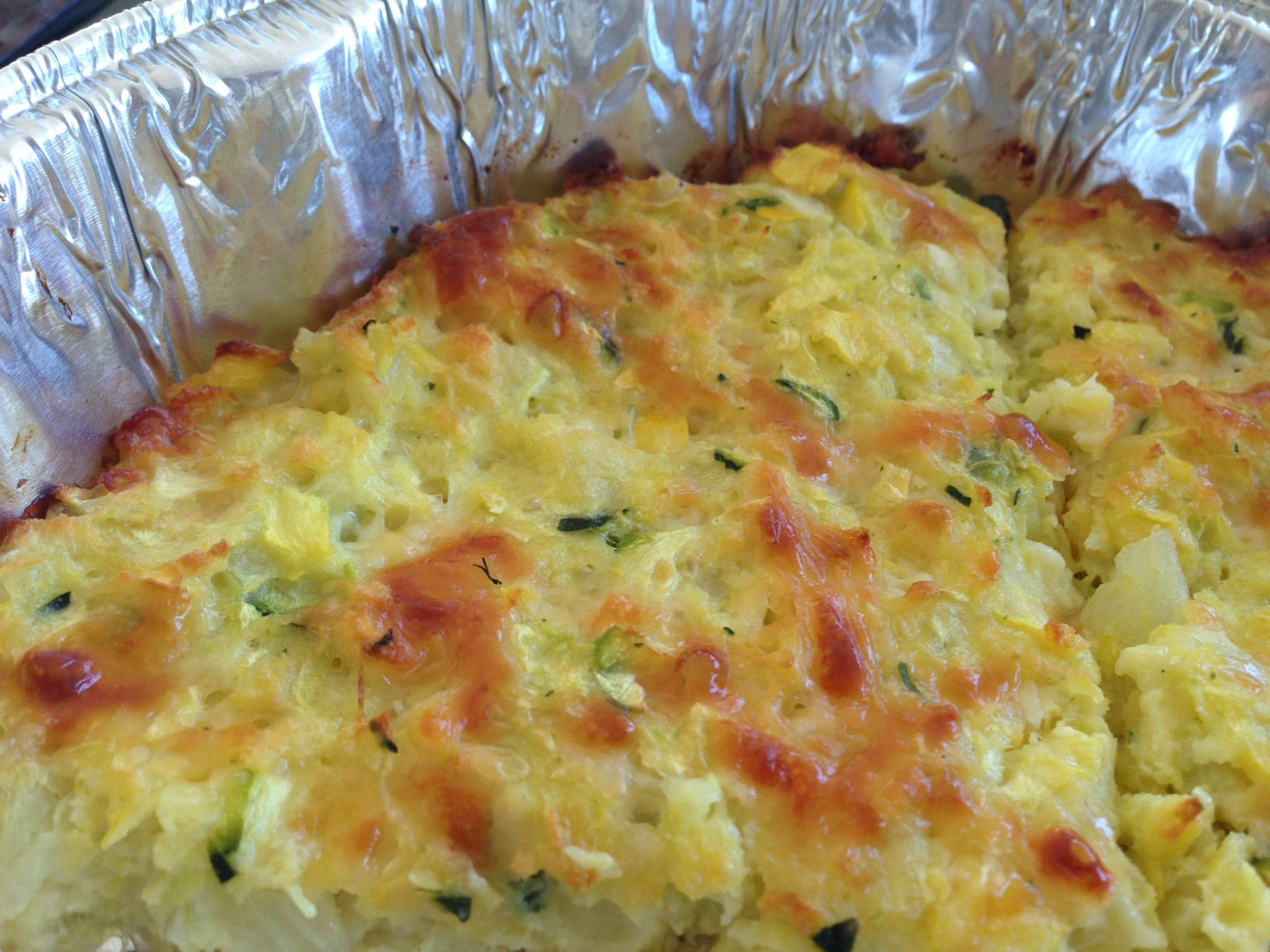 Healthy Zucchini Casserole
 cooking