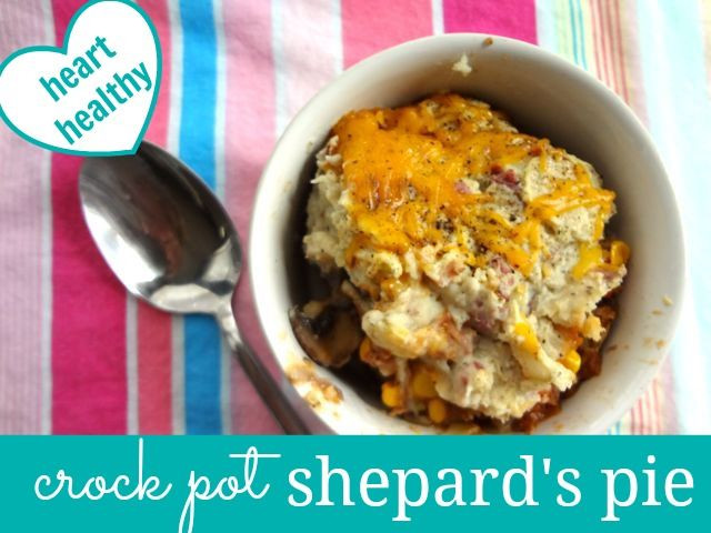 Heart Healthy Crockpot Recipes
 Shepard s Pie Recipe Crock Pot Recipe Heart Healthy