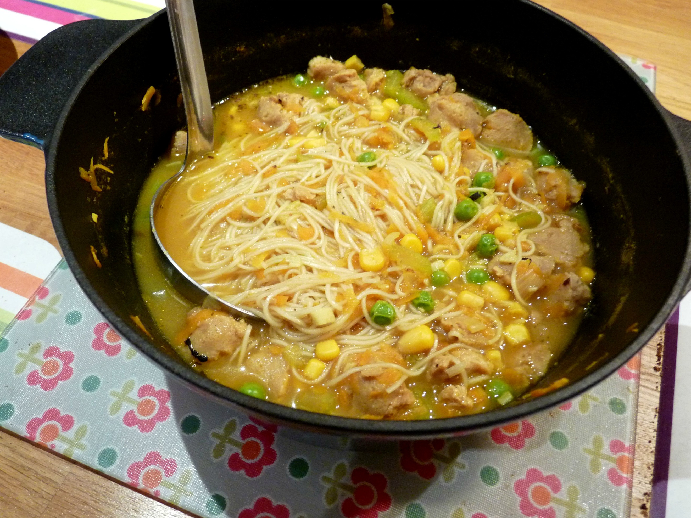 Hearty Chicken Noodle Soup
 Hearty Chicken Noodle Soup – TofuParty