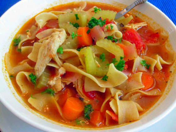 Hearty Chicken Noodle Soup
 Hearty Chicken Noodle Soup