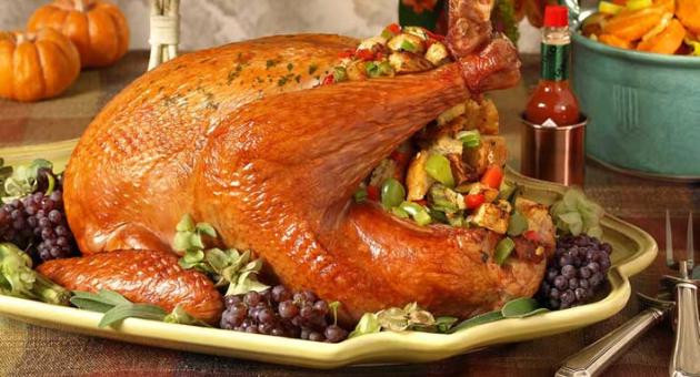 Heb Thanksgiving Dinner 2016
 The traditional Christmas dish remains stuffed turkey but