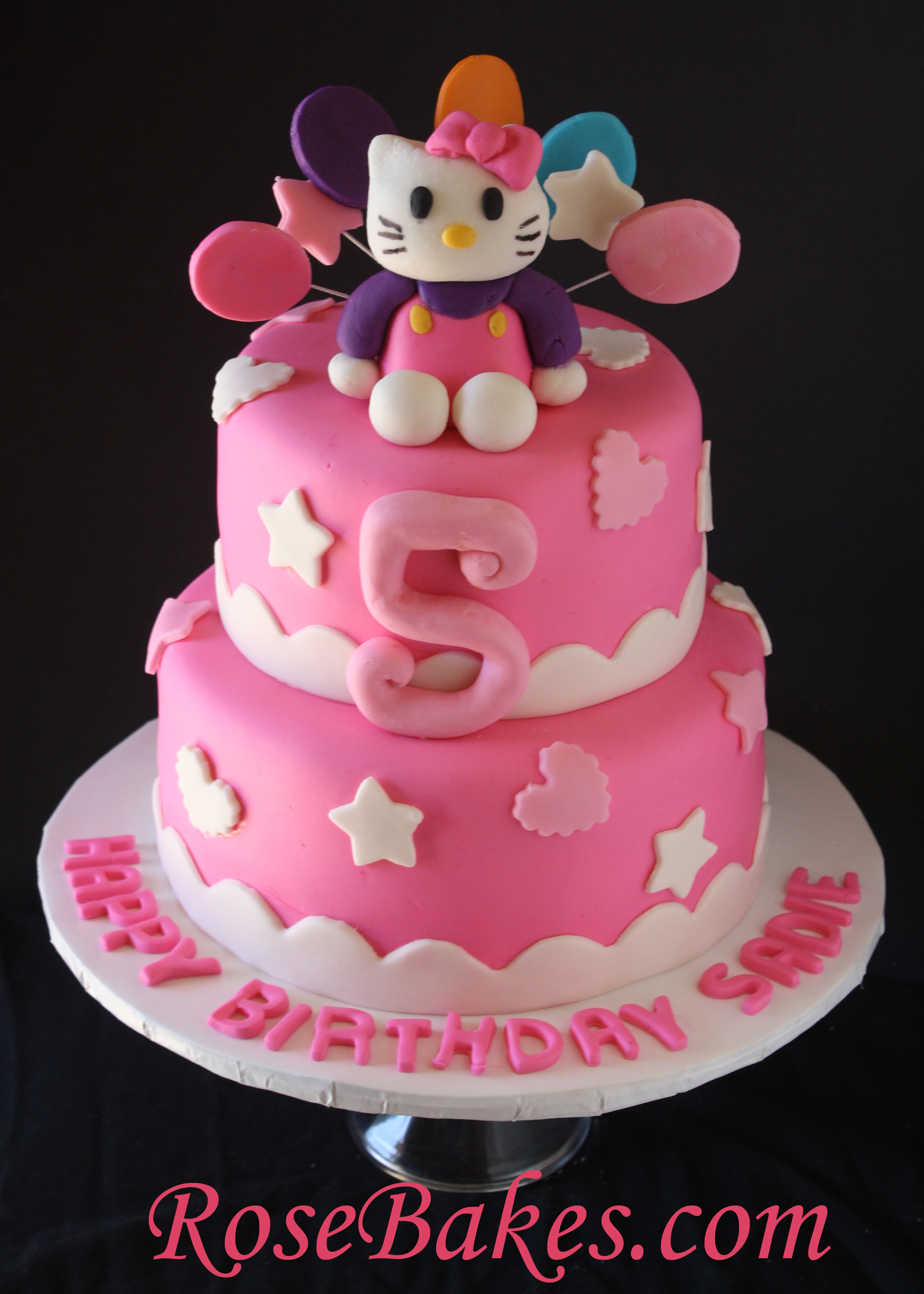 Hello Kitty Birthday Cake
 Hello Kitty Birthday Cake