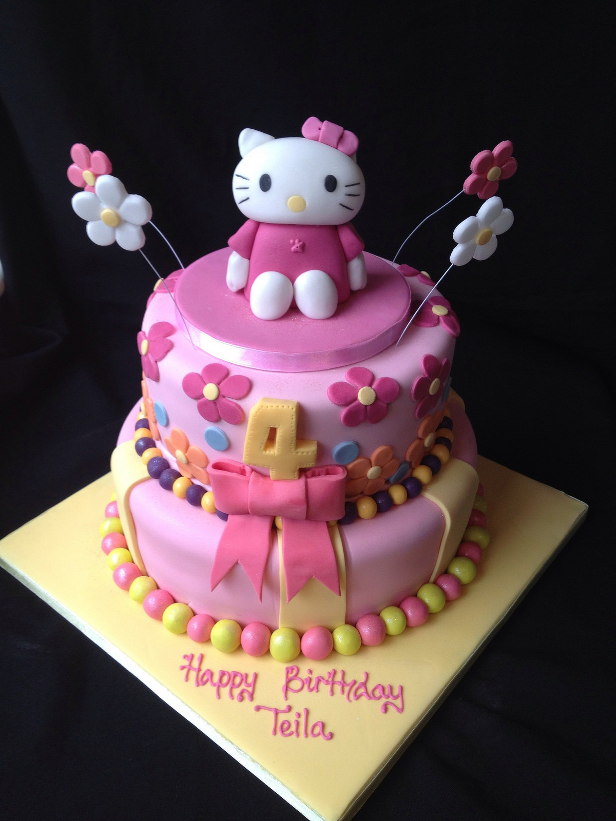Hello Kitty Birthday Cake
 Hello Kitty Cakes – Decoration Ideas