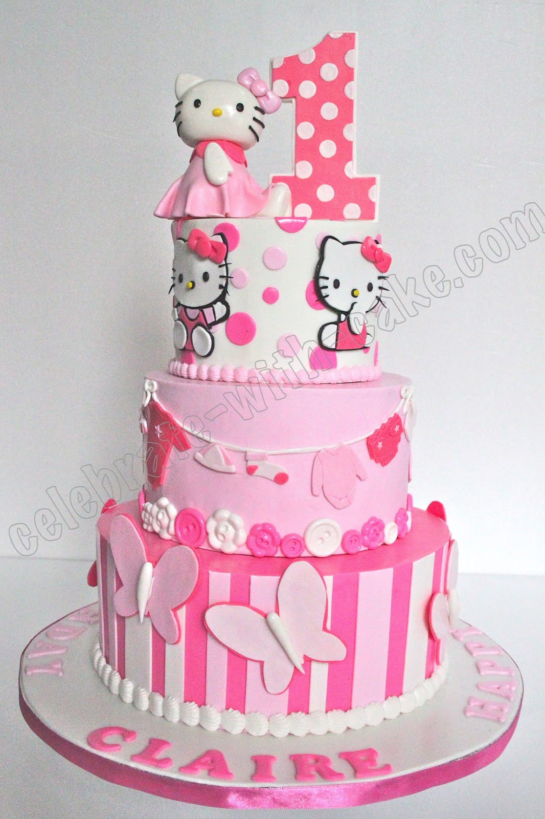 Hello Kitty Birthday Cake
 Hello Kitty Cake