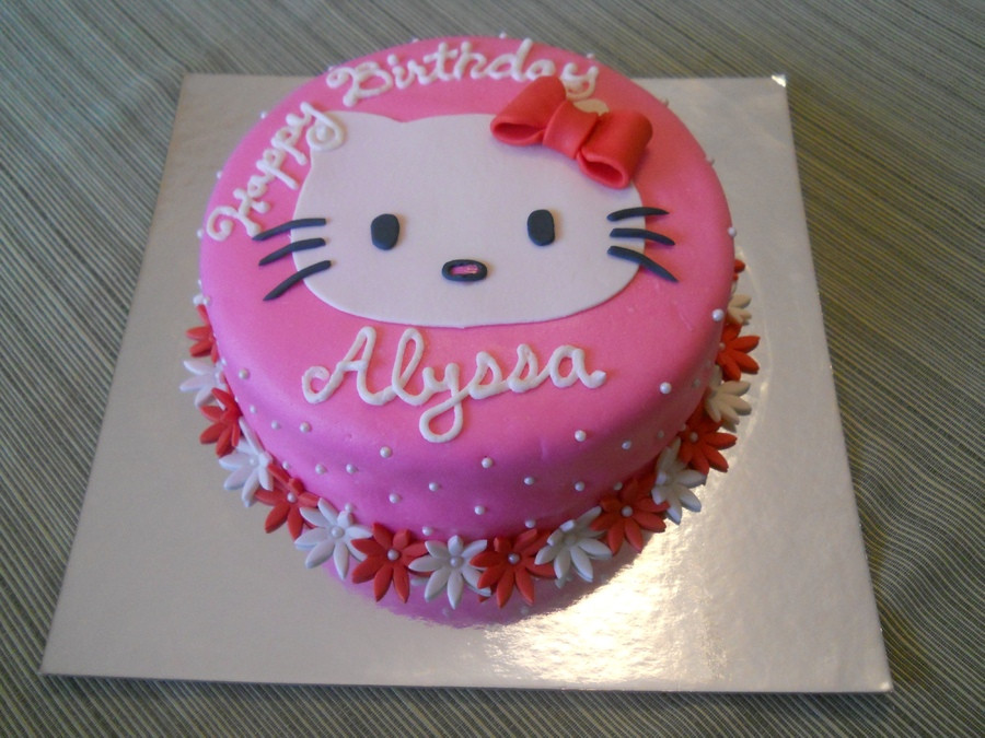 Hello Kitty Birthday Cake
 Hello Kitty Cakes – Decoration Ideas