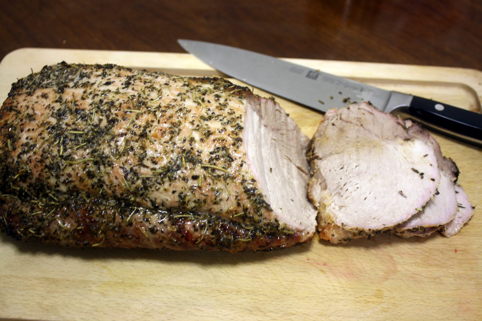 Herb Crusted Pork Loin
 Make Meals Mama Any Herb Roasted Pork Loin