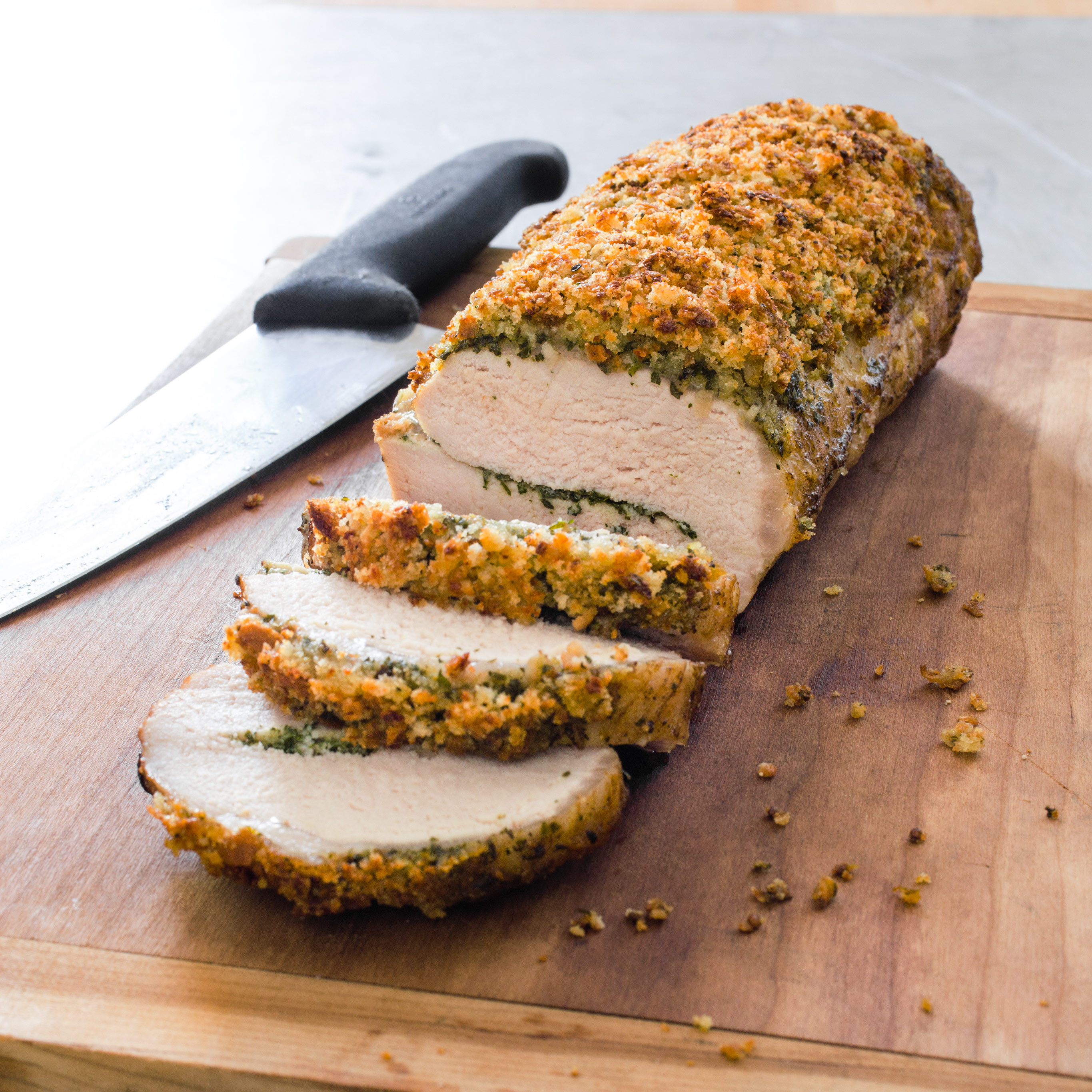 Herb Crusted Pork Loin
 SFS herb crusted pork roast 19