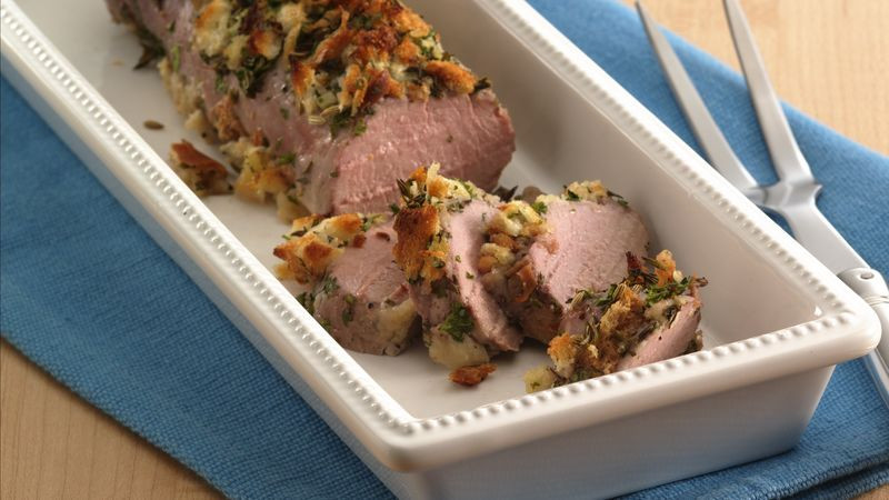 Herb Crusted Pork Loin
 Herb Crusted Pork Tenderloin Recipe BettyCrocker