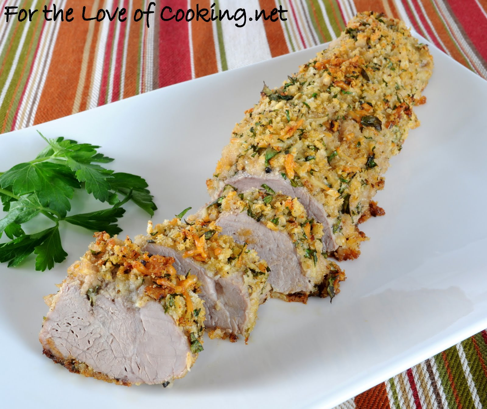 Herb Crusted Pork Loin
 Mustard Herb Crusted Pork Tenderloin